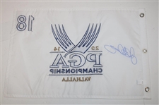 Rory McIlroy Signed 2014 PGA at Valhalla Embroidered White Flag JSA ALOA