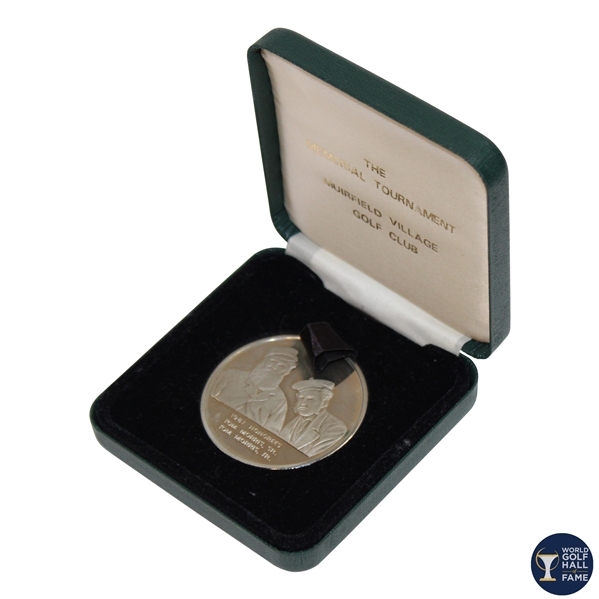 1987 Memorial Tournament Coin Honoring Old & Young Tom Morris w/Box