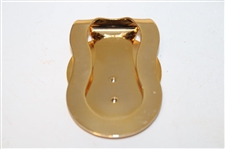 Masters Tournament Logo Undated Gold Tone Money Clip