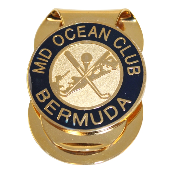Mid-Ocean Club Bermuda Gold Tone Money Clip