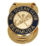 Mid-Ocean Club Bermuda Gold Tone Money Clip