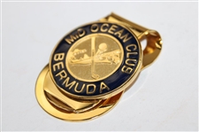 Mid-Ocean Club Bermuda Gold Tone Money Clip
