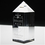 2000 World Golf Hall of Fame Induction Strassbourg Cut Crystal in Box
