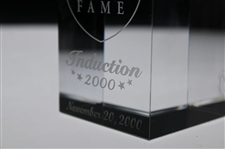 2000 World Golf Hall of Fame Induction Strassbourg Cut Crystal in Box