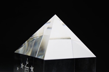 2000 World Golf Hall of Fame Induction Strassbourg Cut Crystal in Box
