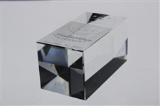 2000 World Golf Hall of Fame Induction Strassbourg Cut Crystal in Box
