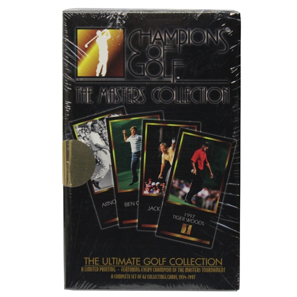 Unopened Champions of Golf The Masters Collection 1934-1997 Golf Cards Box