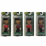 Complete Tiger Woods Tiger Slam Upper Deck Bobbleheads in Unopened Packages