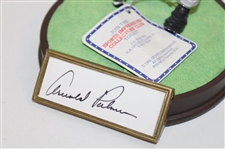 Arnold Palmer Signed Ltd Ed Sports Impressions Cold Cast Figurine #489/975 in Box JSA ALOA