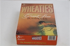 Tiger Woods Grand Slam Champion General Mills Wheaties Box - Empty