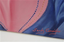 Nancy Lopez 1990 Original Painting by Artist Sandy Consiglio
