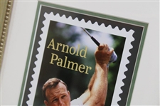 2020 United States Postal Service Gifted Arnold Palmer Large Stamp to WGHoF - Framed