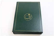 2000, 2001, 2002, 2003 & 2004 Masters Tournament Green Annual Books