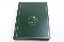 2000, 2001, 2002, 2003 & 2004 Masters Tournament Green Annual Books