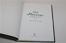 2000, 2001, 2002, 2003 & 2004 Masters Tournament Green Annual Books