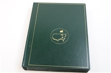 2005, 2006, 2007, 2008 & 2009 Masters Tournament Green Annual Books