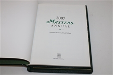 2005, 2006, 2007, 2008 & 2009 Masters Tournament Green Annual Books