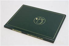 2010 Masters Tournament Annual Book with Card - Phil Mickelson Winner