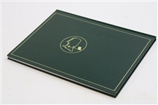 2010 Masters Tournament Annual Book with Card - Phil Mickelson Winner