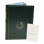2010 Masters Tournament Annual Book with Card - Phil Mickelson Winner