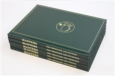 2011, 2012, 2013, 2014 & 2015 Masters Tournament Green Annual Books