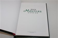 2011, 2012, 2013, 2014 & 2015 Masters Tournament Green Annual Books