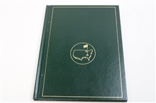 2011, 2012, 2013, 2014 & 2015 Masters Tournament Green Annual Books