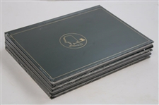 2016, 2017, 2018 & 2019 Masters Tournament Green Annual Books