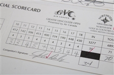Daly, Couples, Kite & Seven Others Signed 1995/1998 GVC/Buick/Shootout Used Scorecards