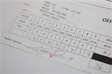 Daly, Couples, Kite & Seven Others Signed 1995/1998 GVC/Buick/Shootout Used Scorecards