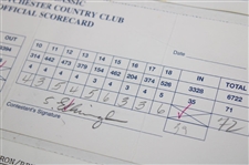 Daly, Couples, Kite & Seven Others Signed 1995/1998 GVC/Buick/Shootout Used Scorecards