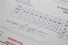 Daly, Couples, Kite & Seven Others Signed 1995/1998 GVC/Buick/Shootout Used Scorecards