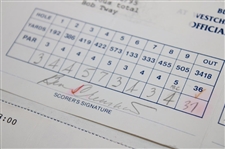 Daly, Couples, Kite & Seven Others Signed 1995/1998 GVC/Buick/Shootout Used Scorecards