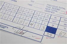 Azinger, Norman, Duval & Seven Others Signed 1997 Bell Canadian Open Used Scorecards