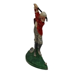 Pre-Swing Golfer Cast Iron Door Stop