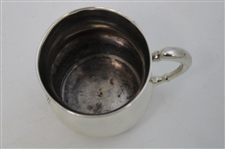 Vintage Sterling Silver Cup with Handle with Golfer in Stance - WGHoF Collection