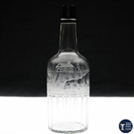 Circa 1900 Hawkes Sterling Thistle LCT Glass Bottle - WGHoF Collection