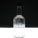 Circa 1900 Hawkes Sterling Thistle 'LCT' Glass Bottle - WGHoF Collection