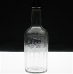 Circa 1900 Hawkes Sterling Thistle 'LCT' Glass Bottle - WGHoF Collection