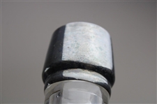 Circa 1900 Hawkes Sterling Thistle 'LCT' Glass Bottle - WGHoF Collection