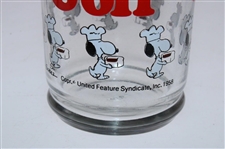 Pair of 1958 Peanuts Snoopy Golfing Themed 'GOLF' Drinking Glasses - WGHoF Collection