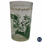 1962 The Flinstones Fred & Barney Golf Drinking Glass - WGHoF Collection