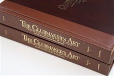 2nd Limited, Revised & Expanded Edition 21/250 2 Vol. Set 'The Clubmaker’s Art, Antique Golf Clubs And Their History' Signed By Jeffrey Ellis