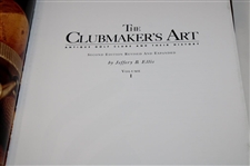2nd Limited, Revised & Expanded Edition 21/250 2 Vol. Set 'The Clubmaker’s Art, Antique Golf Clubs And Their History' Signed By Jeffrey Ellis