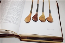 2nd Limited, Revised & Expanded Edition 21/250 2 Vol. Set 'The Clubmaker’s Art, Antique Golf Clubs And Their History' Signed By Jeffrey Ellis