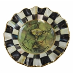 2012 Ryder Cup at Celtic Manor Mackenzie Childs Plate Gifted From The Pga Of America 