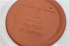 2012 Ryder Cup at Celtic Manor Mackenzie Childs Plate Gifted From The Pga Of America 