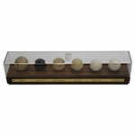 Classic Craftsman Ltd. Ed. History Of The Golf Ball Display - From The Feathery – Modern Ball