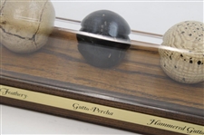 Classic Craftsman Ltd. Ed. 'History Of The Golf Ball' Display - From The Feathery – Modern Ball