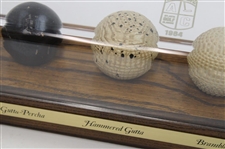 Classic Craftsman Ltd. Ed. 'History Of The Golf Ball' Display - From The Feathery – Modern Ball